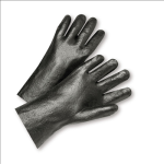 West Chester 12" Large Semi-Rough Grip PVC Coated Chemical Resistant Gloves